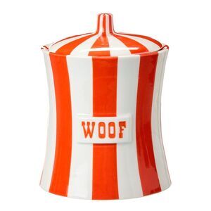 Jonathan Adler Vice Woof Canister, Orange